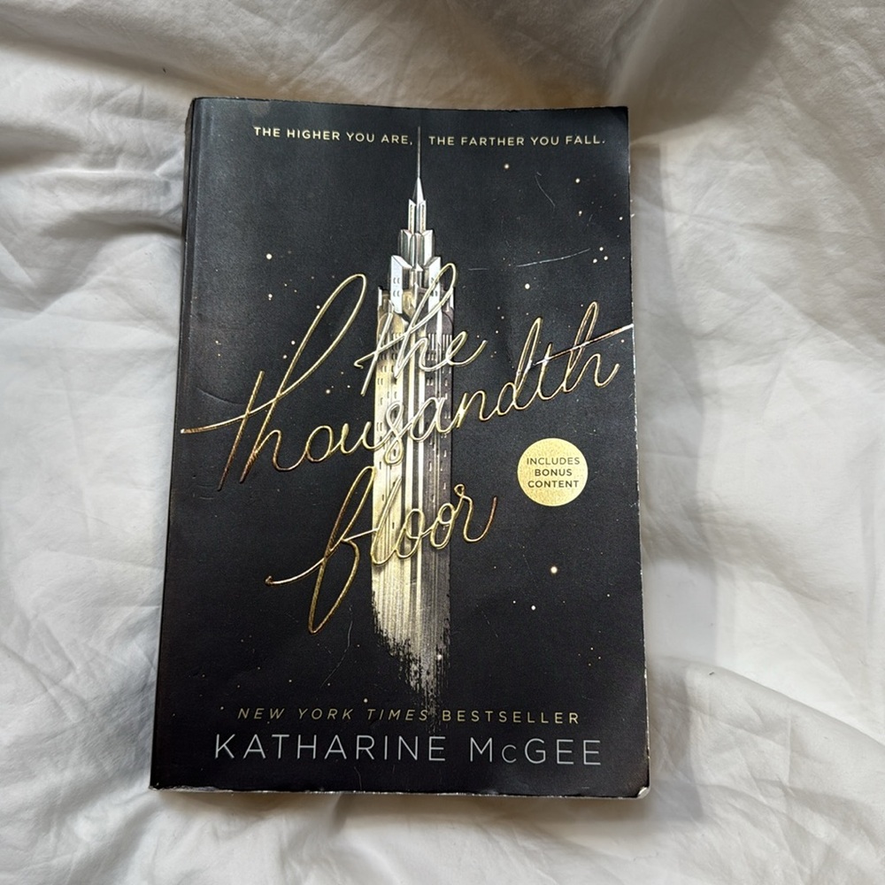 The Thousandth Floor by Katharine McGee paperback young adult book
